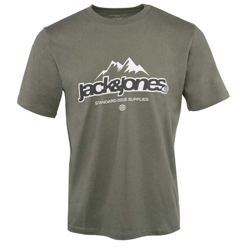 Jack & Jones Ανδρική κοντομάνικη μπλούζα Flare Front Crew Neck T-Shirt